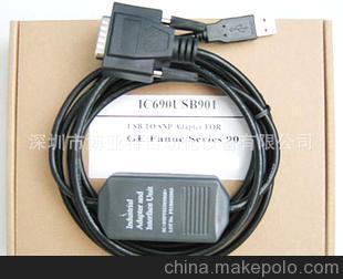 批发现货IC690USB901 GE90/30系列PLC编程接口电缆，博亚特自动化原装优品